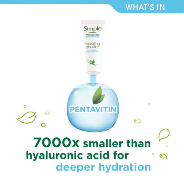 Simple Hydrating Water Booster 25ml - Gel Hidratante a base de Agua