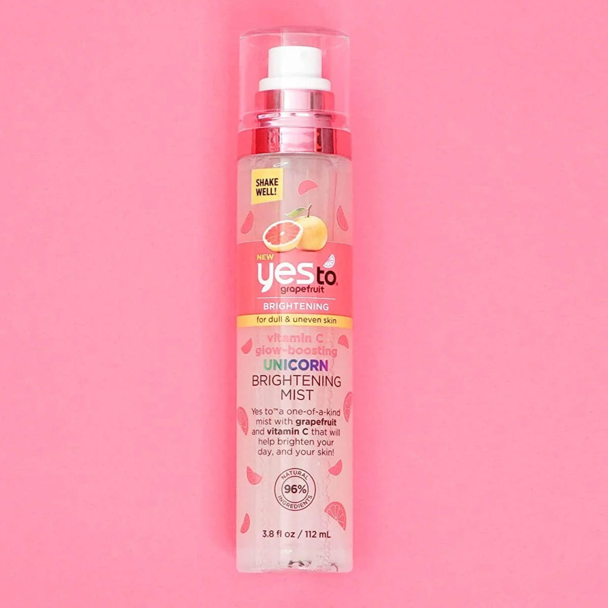 Yesto Vitamin C Glow-Boosting Unicorn Brightening Mist 112ml- Bruma Iluminador de Vitamina C