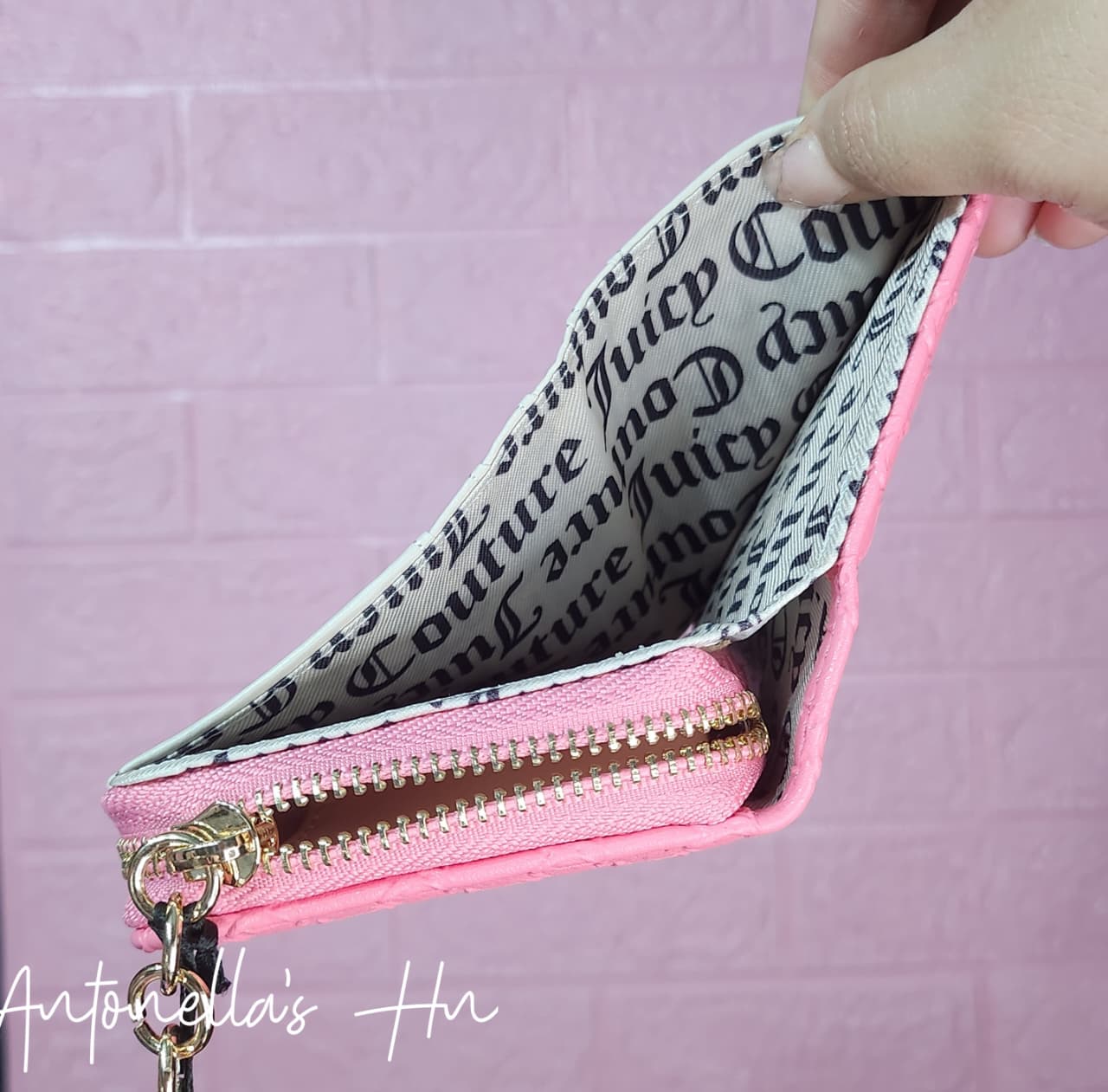 Juicy Couture Mochila y Monedero en Set Color Fuscia