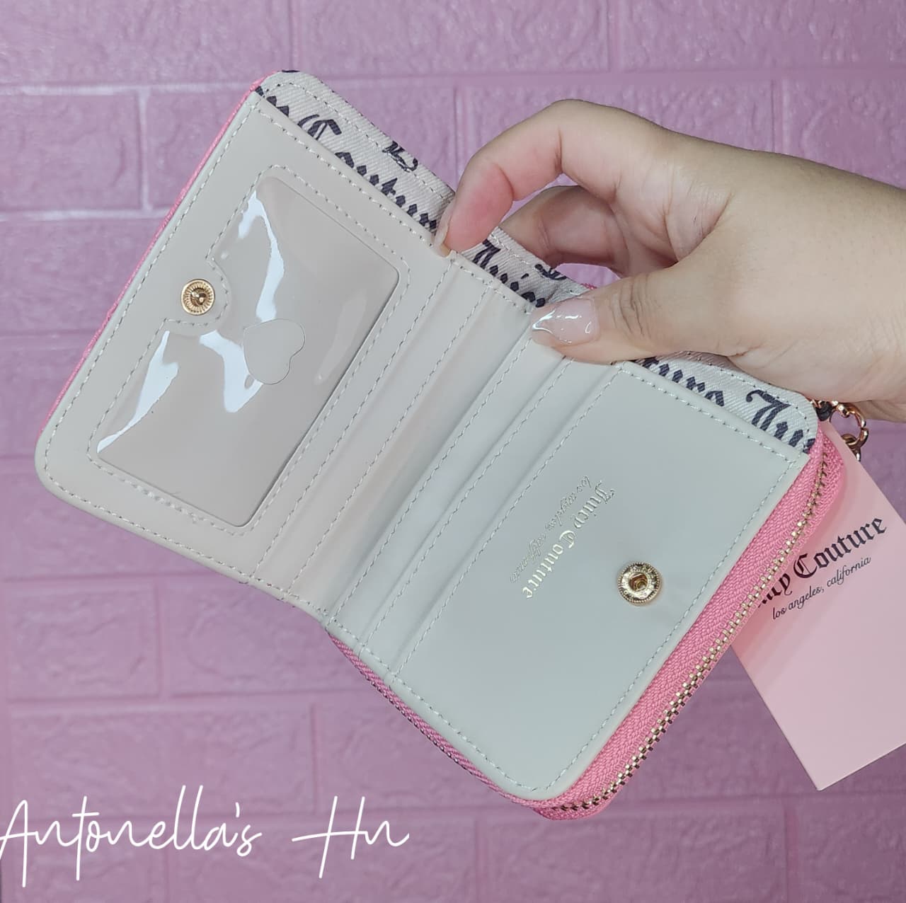 Juicy Couture Mochila y Monedero en Set Color Fuscia