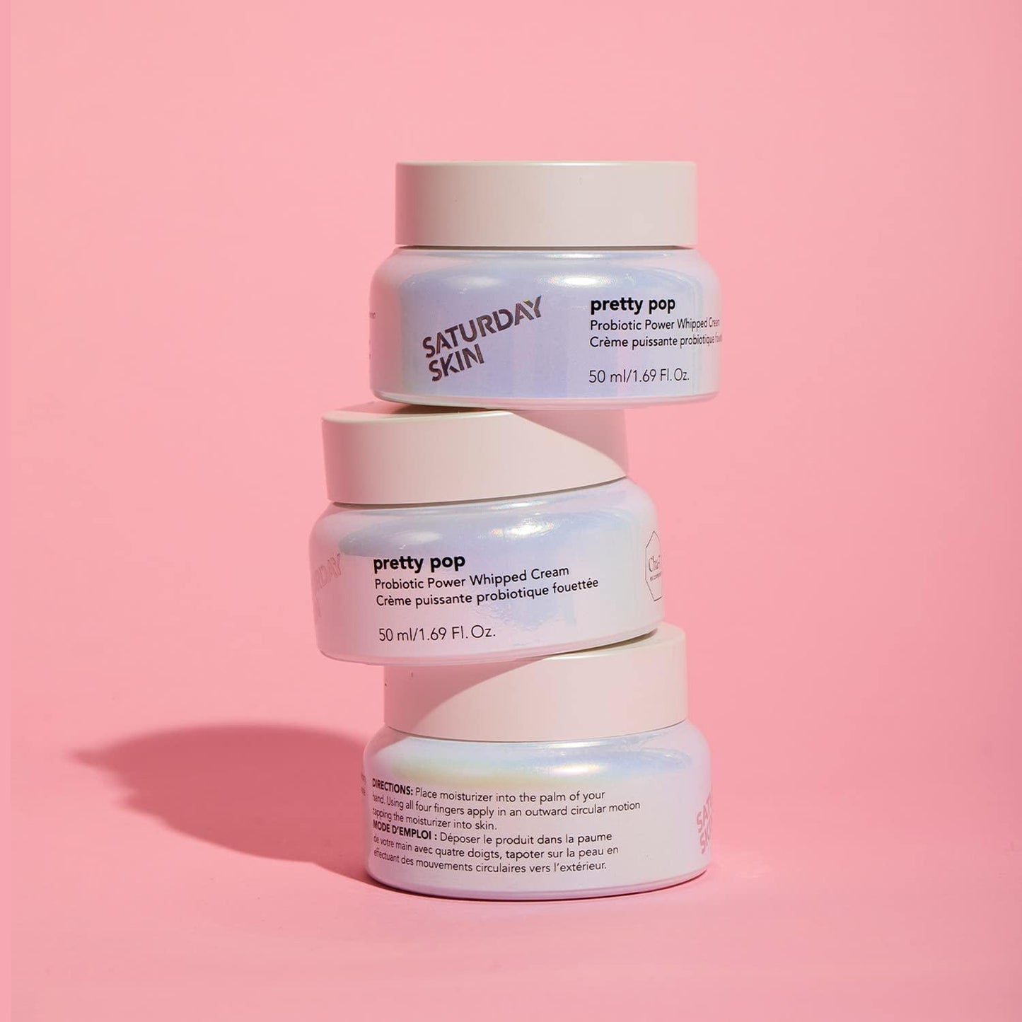 Saturday Skin Pretty Pop Probiotic Power Whipped Cream 50ml - Crema Poderosa con Probioticos.- Producto Coreano