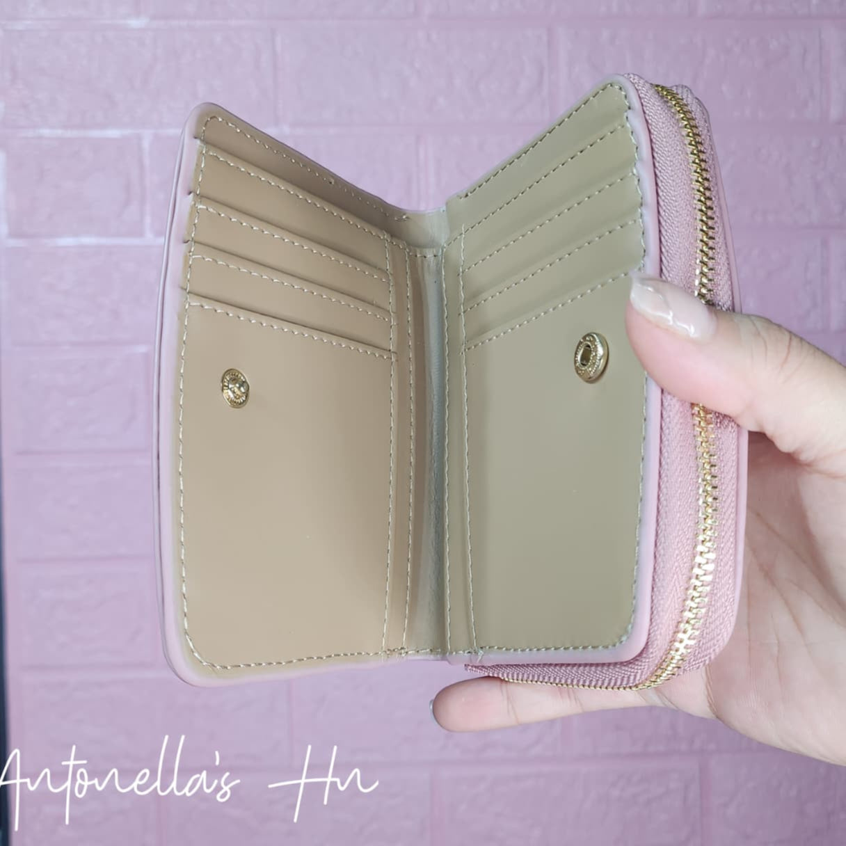 Anne Klein Monedero Color Rosa Nude