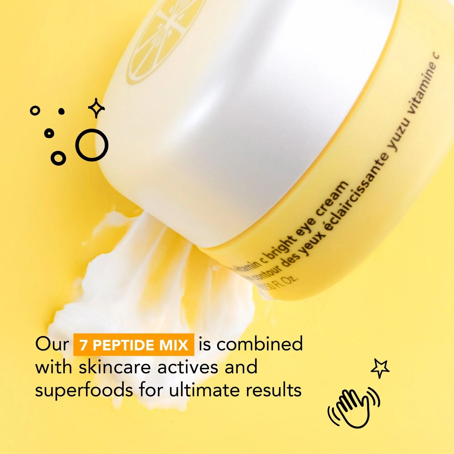 Saturday Skin Yuzu Vitamin C Bright Eye Cream 15ml - Crema para Ojos de Vitamina C.- Producto Coreano