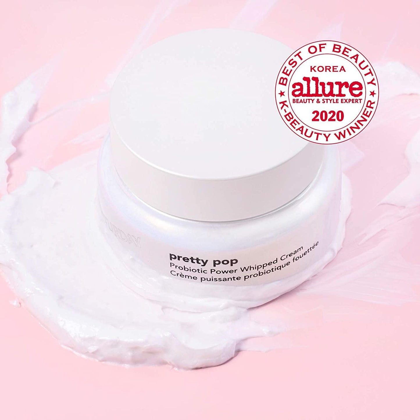 Saturday Skin Pretty Pop Probiotic Power Whipped Cream 50ml - Crema Poderosa con Probioticos.- Producto Coreano