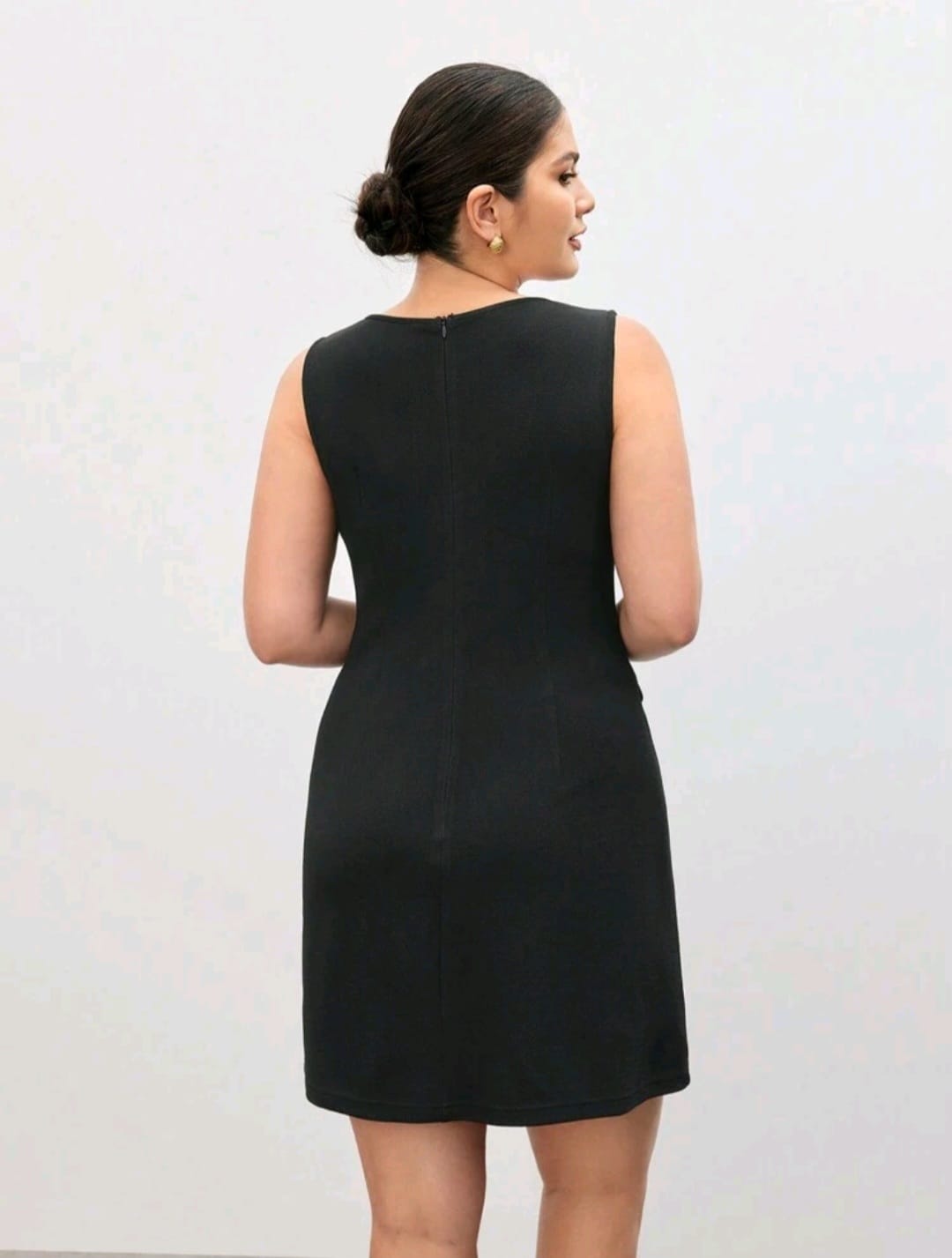 Vestido Negro - Stretch - Talla XL