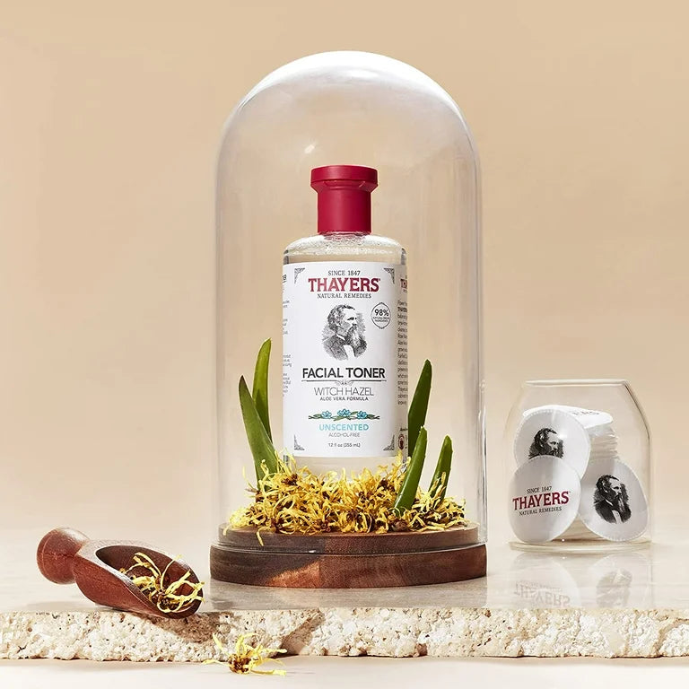 Thayers Facial Toner with Hazel Rose Petal 355ml - Tonico Facial