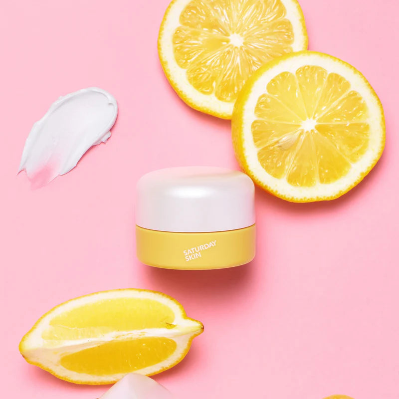 Saturday Skin Yuzu Vitamin C Bright Eye Cream 15ml - Crema para Ojos de Vitamina C.- Producto Coreano