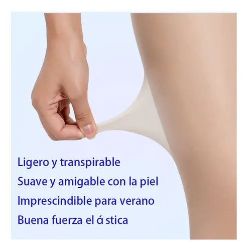 Medias Ultrafinas Beige - Unitalla L