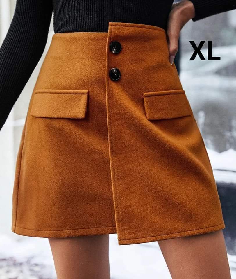 Falda Traslape - No Stretch - Talla XL
