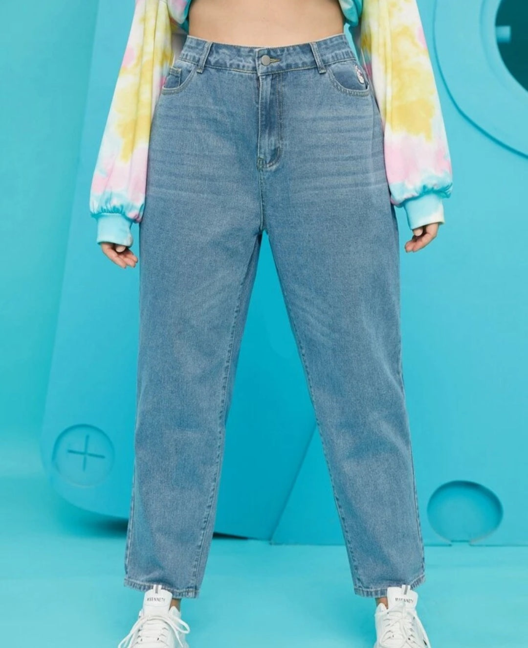 Pantalon Jean Hello Kitty - No Stretch - Talla 3XL