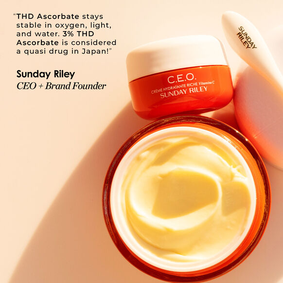 Sunday Riley CEO Vitamin C Rich Hydration Cream 50ml - Crema Hidratante de Vitamina C