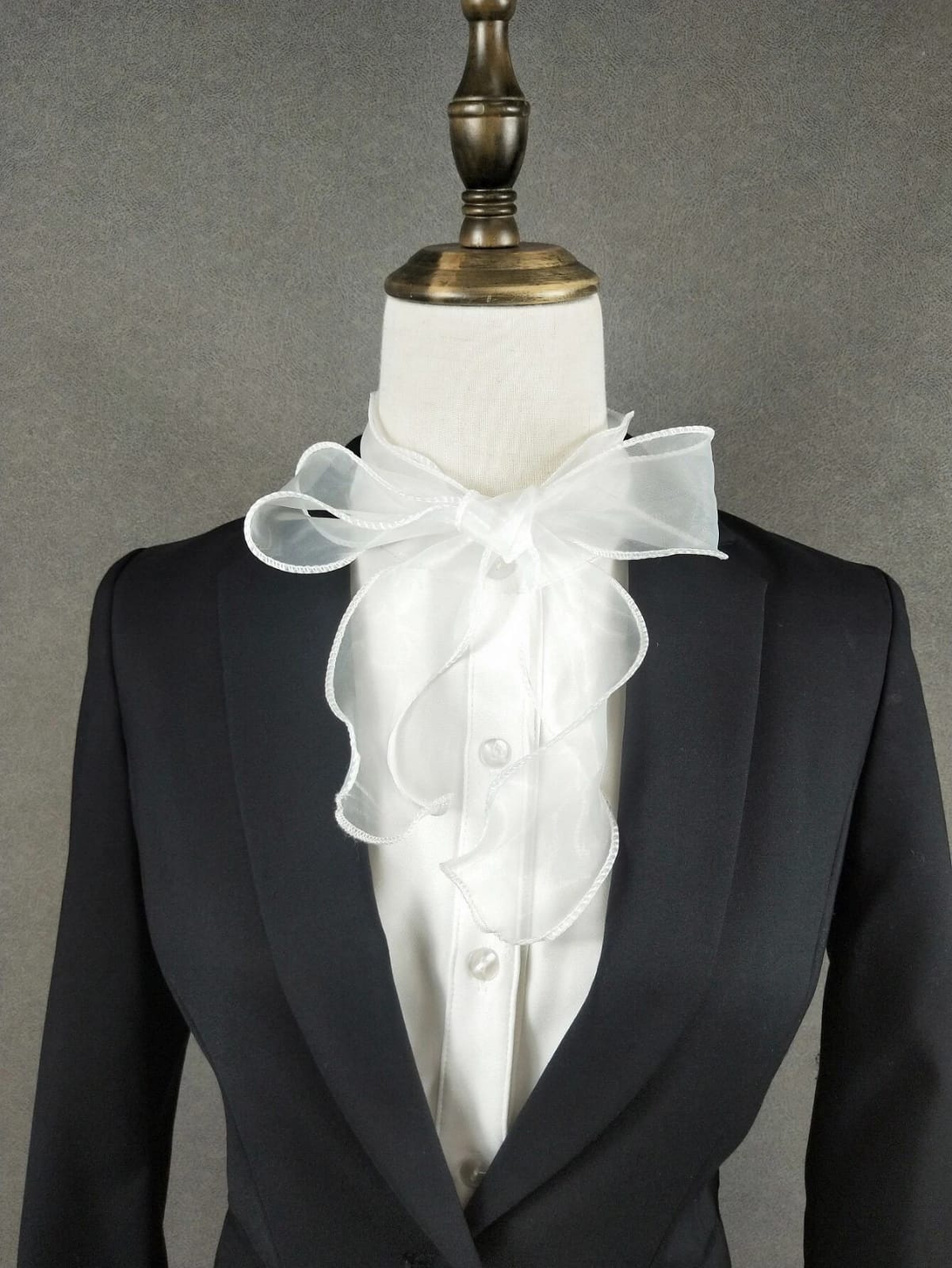 Cuello Coquette Blanco- Unitalla