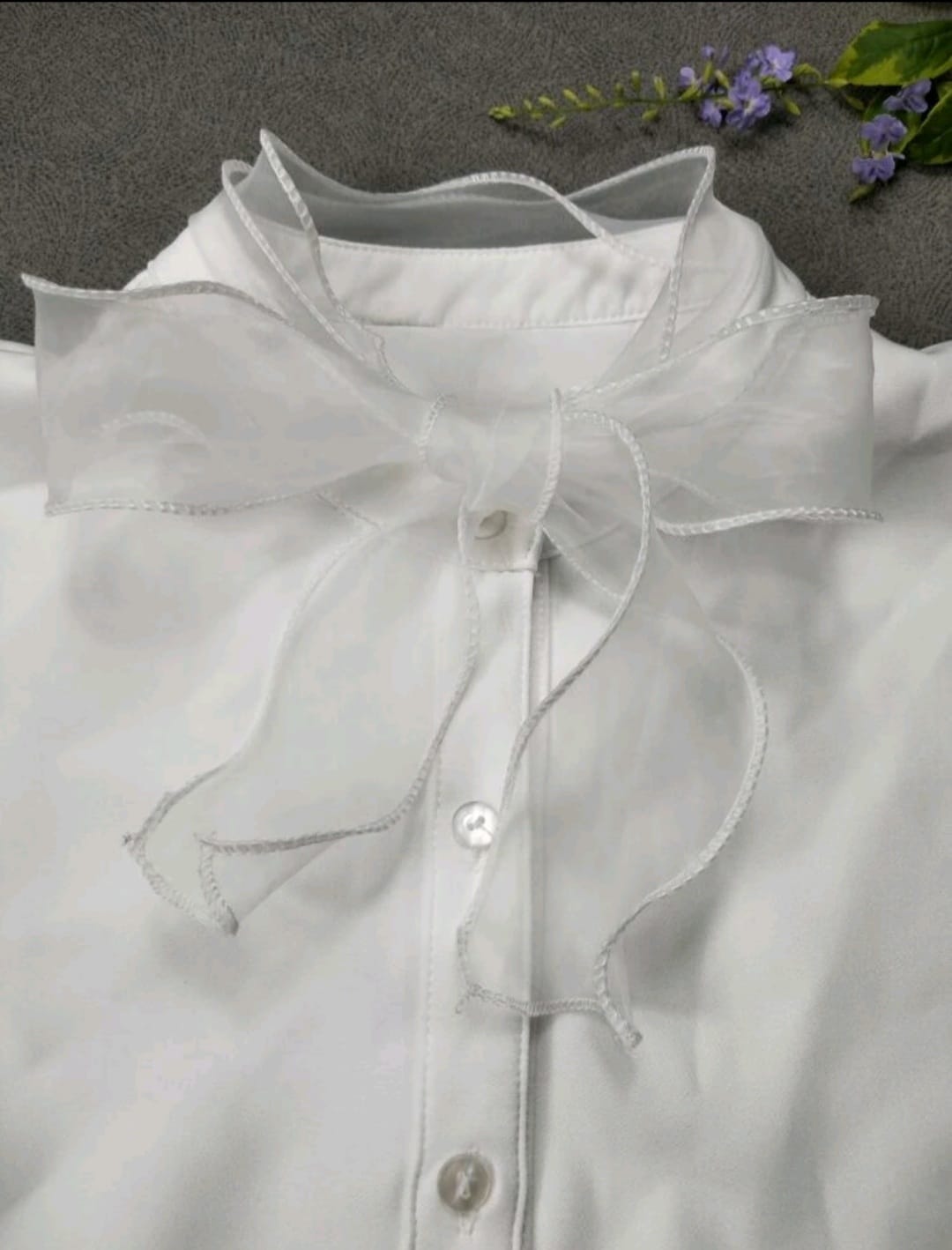 Cuello Coquette Blanco- Unitalla