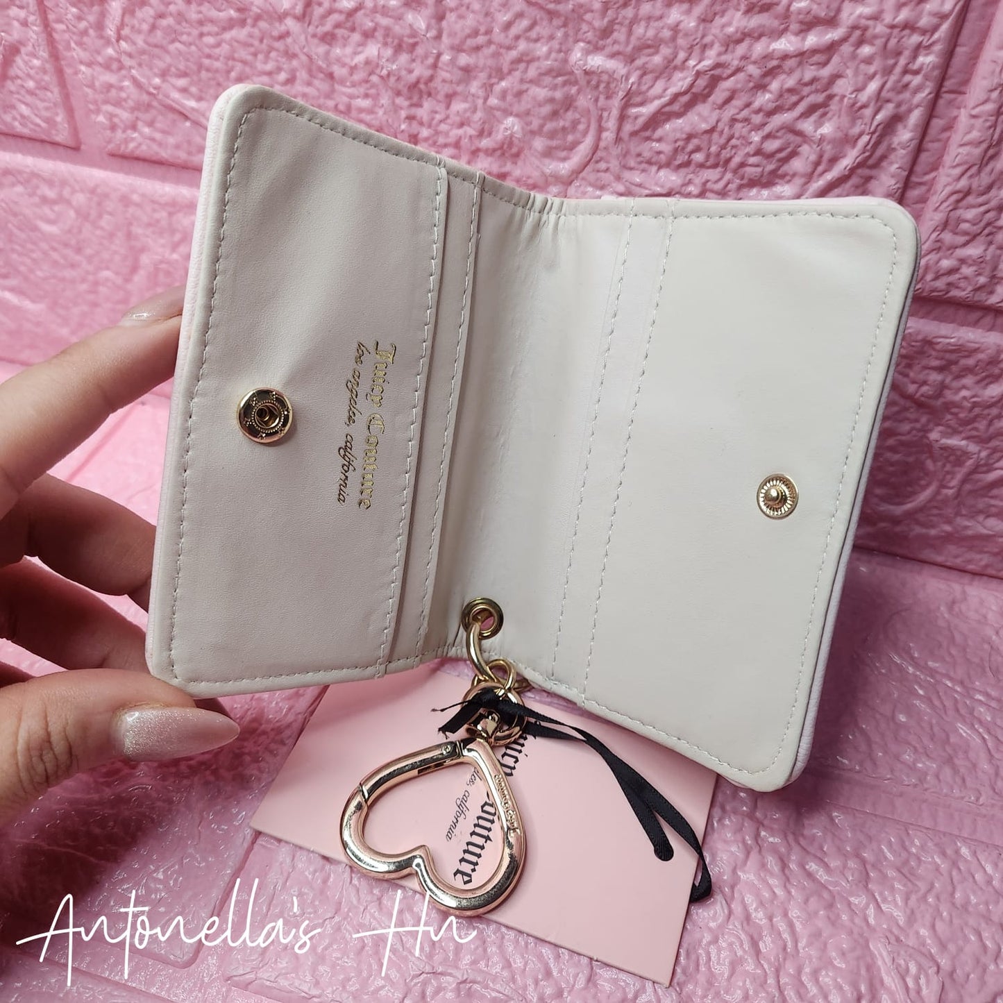 Juicy Couture Tarjetero - Monedero Color Rosa