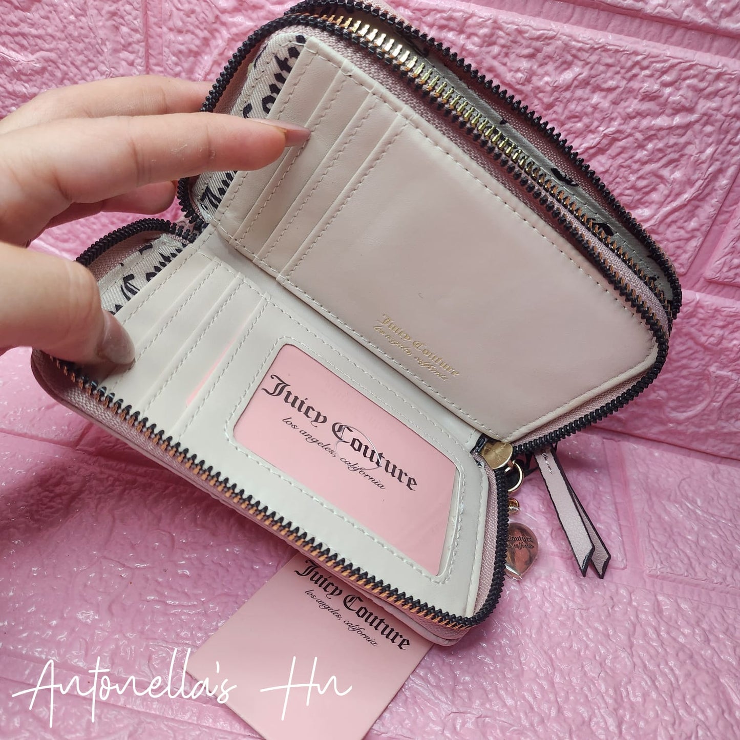 Juicy Couture Monedero Color Rosa Nude