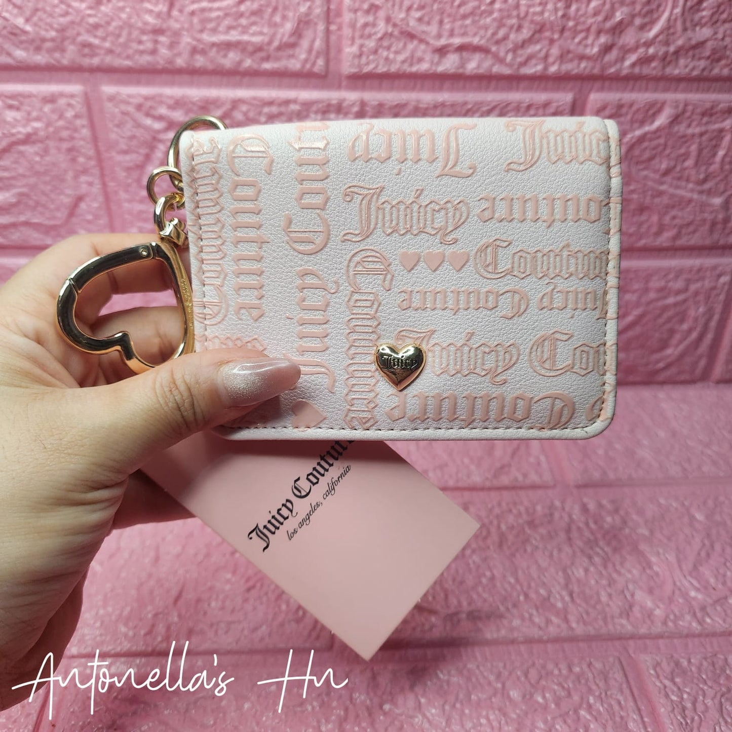 Juicy Couture Tarjetero - Monedero Color Rosa