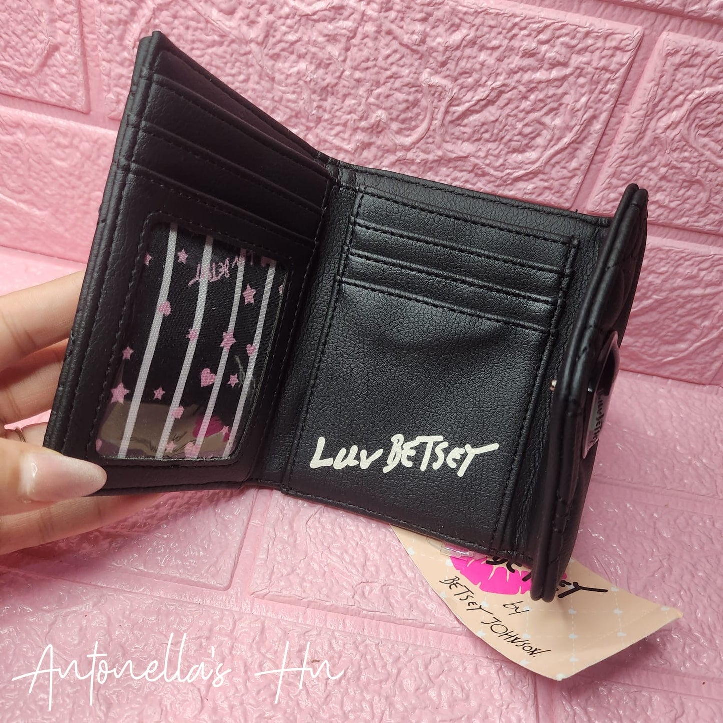 Betsey Johnson Monedero Color Negro