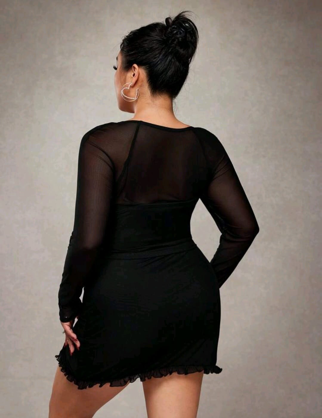 Coordinado Negro - Stretch - Talla XL