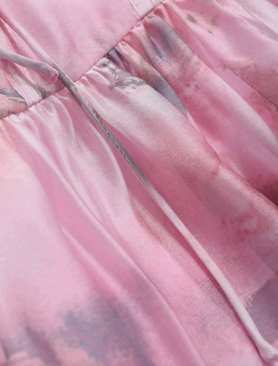 Vestido Rosa Floral - Stretch - Talla XL