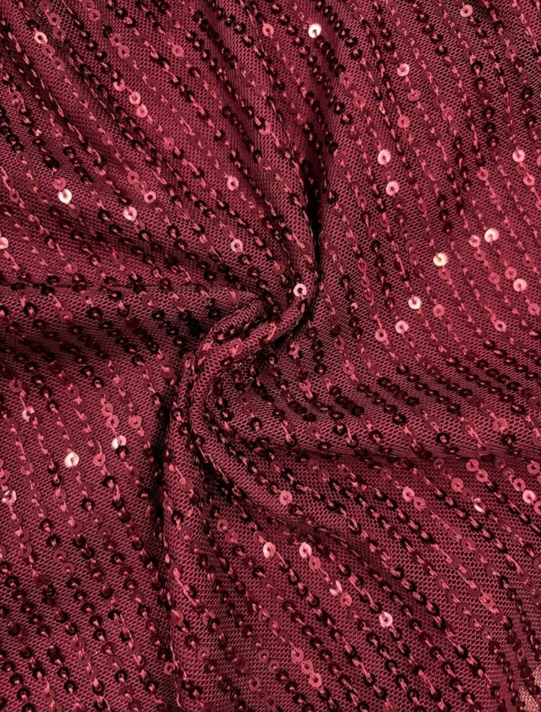 Vestido de Gala Vino Borgoña - Stretch - Talla XL