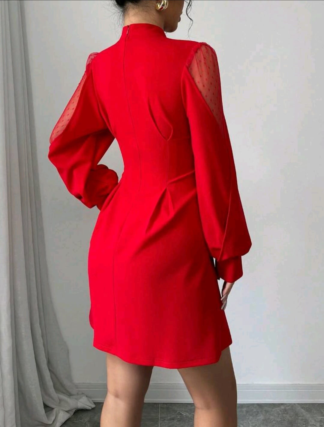 Vestido Rojo - No Stretch - Talla XL
