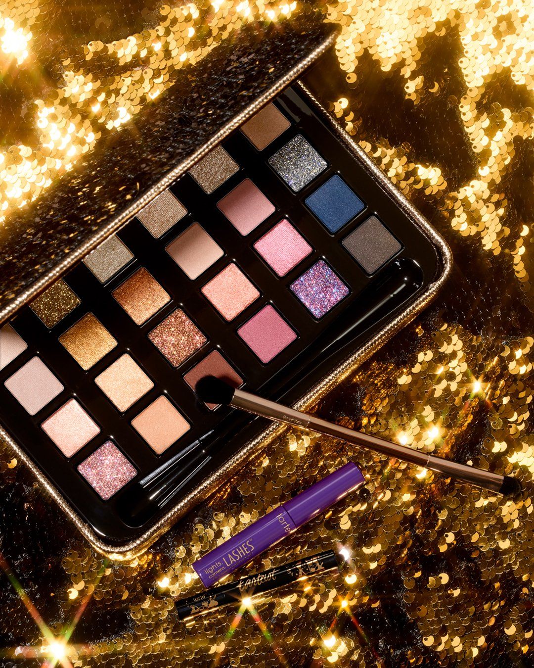 TARTE Winter Wonderglam Luxe Eye Palette - Paleta de Sombras para Ojos