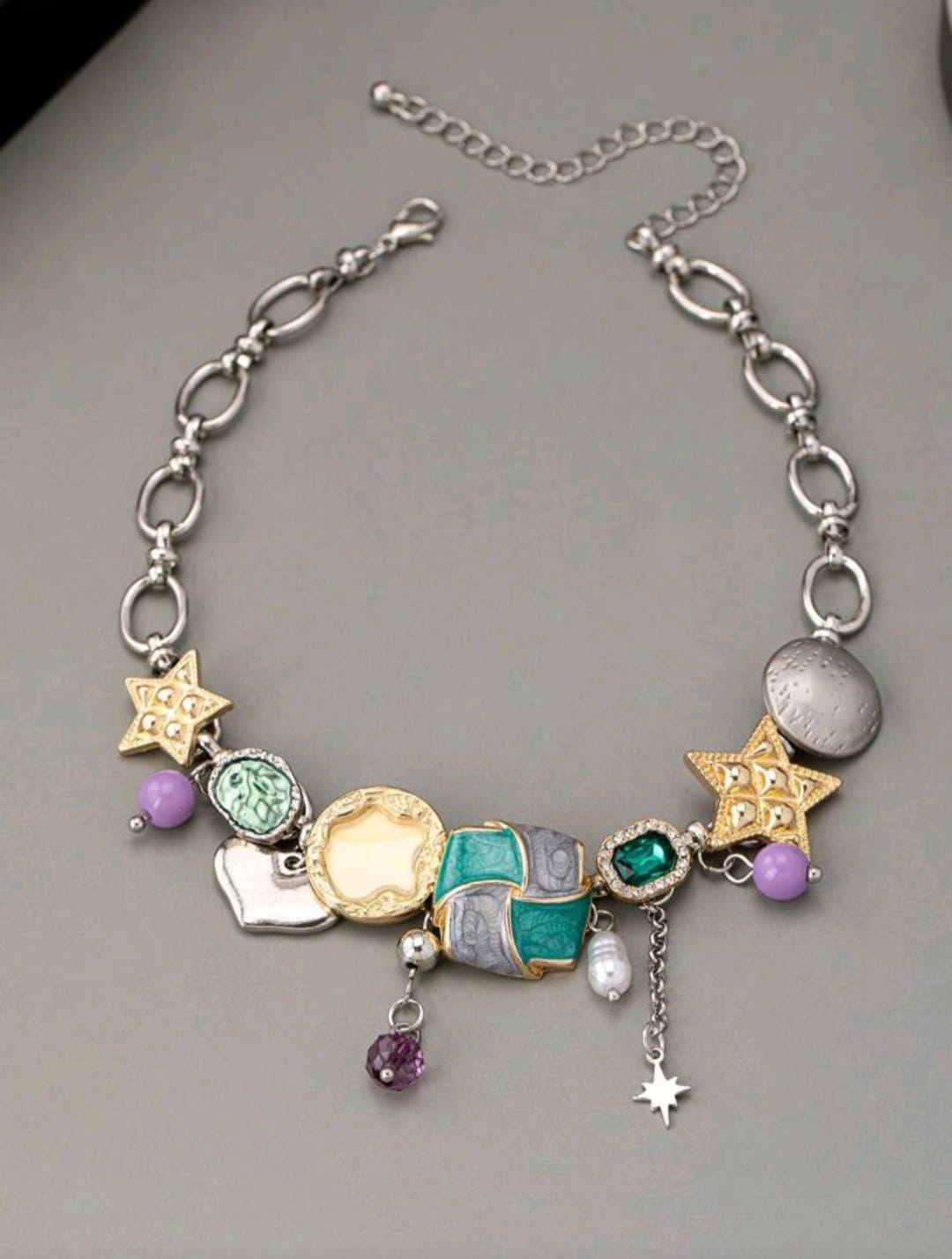 Collar Charms - Gargantilla Choker - Super Elegante