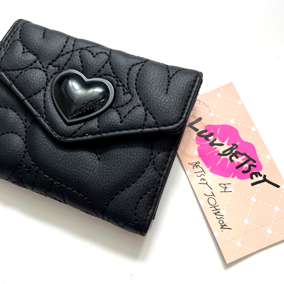Betsey Johnson Monedero Color Negro