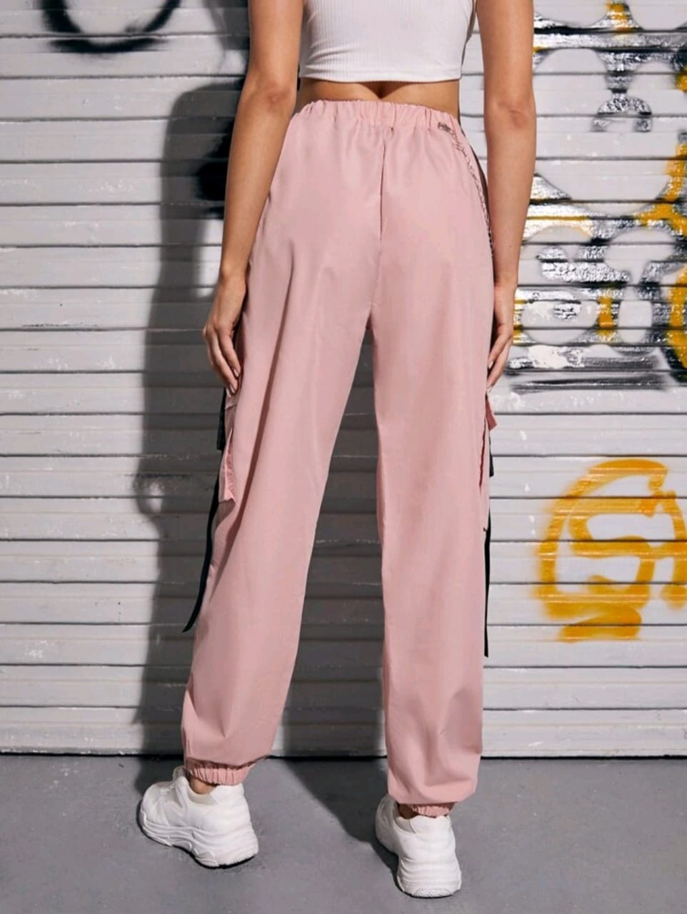 Pantalon Deportivo Rosa - Talla XL