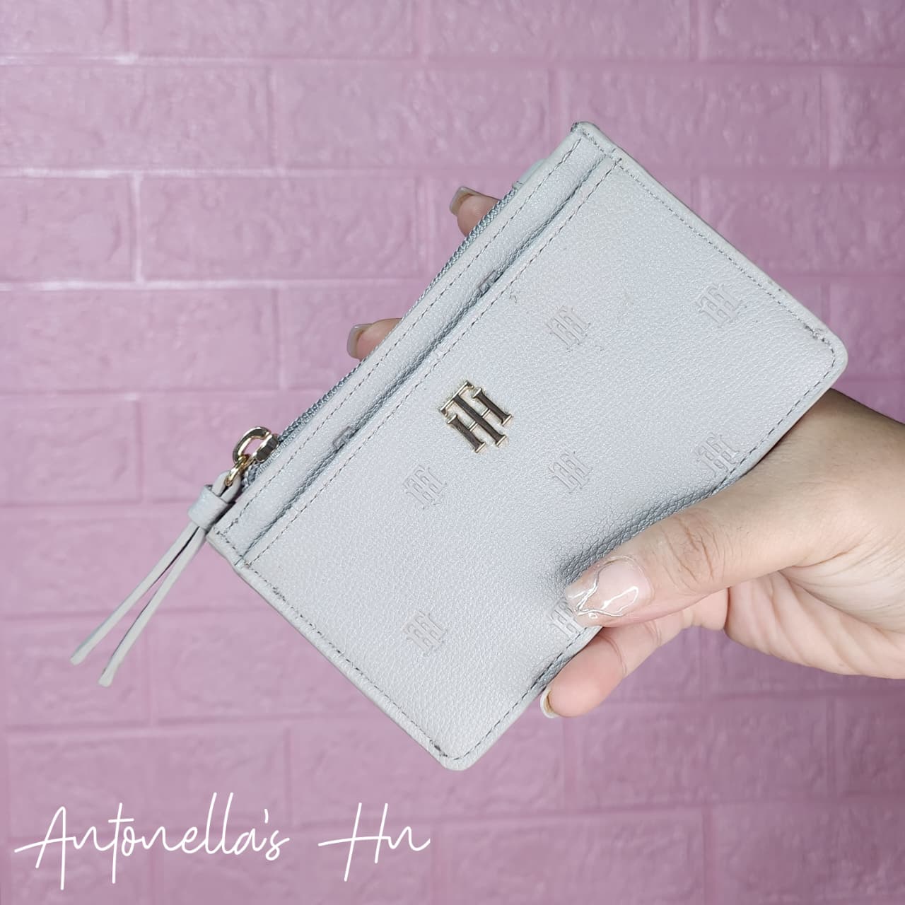Tommy Hilfiger Tarjetero - Monedero Color Beige