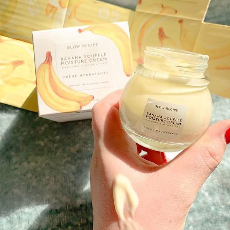 Glow Recipe Banana Souffle Moisture Cream 50ml -Crema Hidratante y Calmante