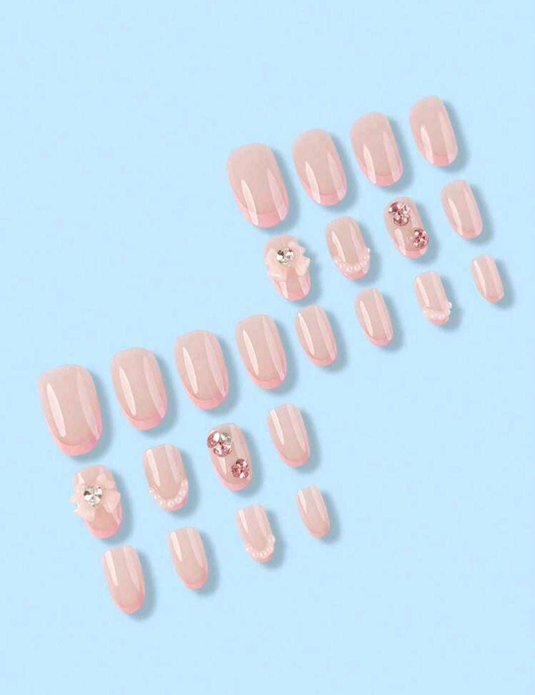 Set de Uñas con Diseño 3D