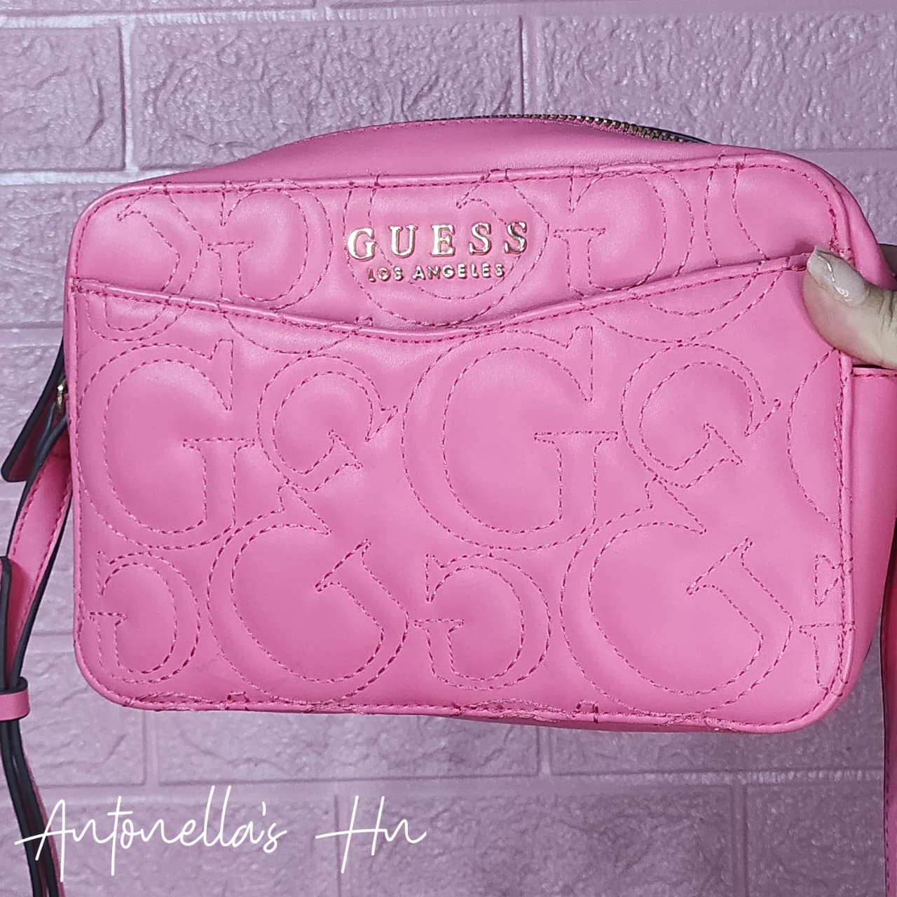 Guess Camera Bag Color Fuscia - Bandolera