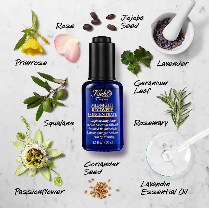 Kiehl´s Midnight Recovery Concentrate 4ml - Concentrado para Recuperación Nocturna