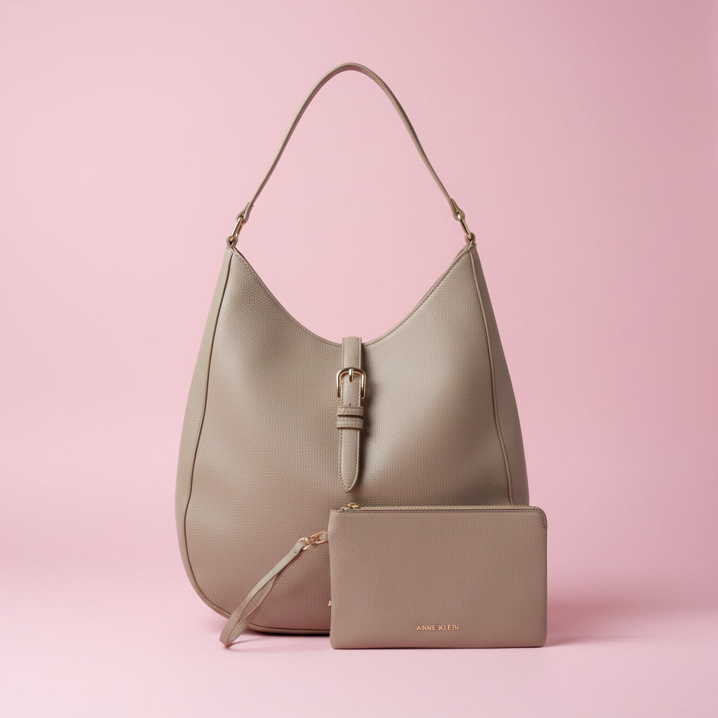ANNE KLEIN Cartera Color Beige