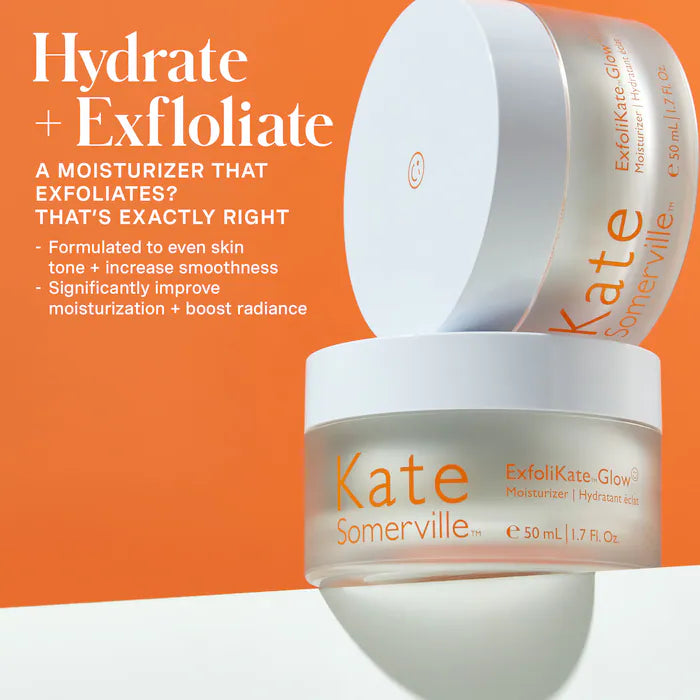 Kate Somerville Exfolikate Glow Moisturizer 50ml- Exfoliante Hidratante Luminoso