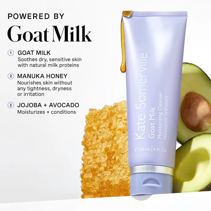 Kate Somerville Goat Milk Moisturizing Cleanser 120ml- Gel Limpiador a base de Leche de Cabra