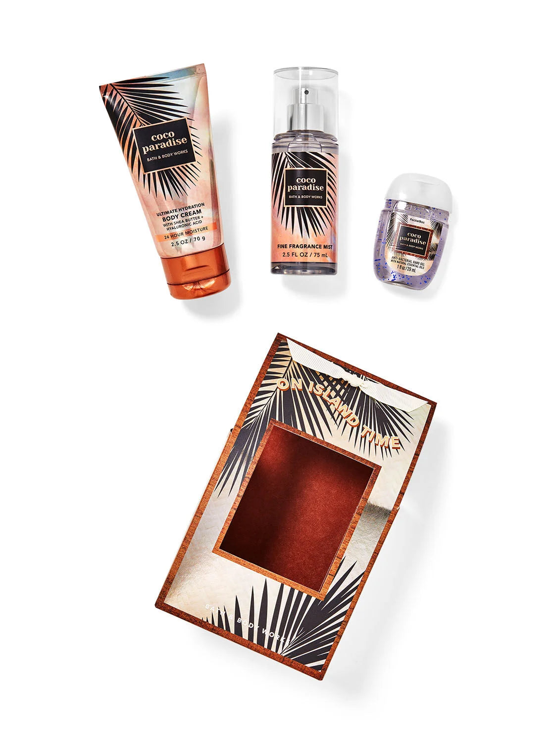 Bath & Body Works Set Mini COCO PARADISE