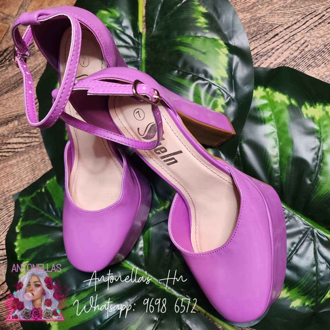 Pumps Morados - Talla 7 - Zapatos Bratz