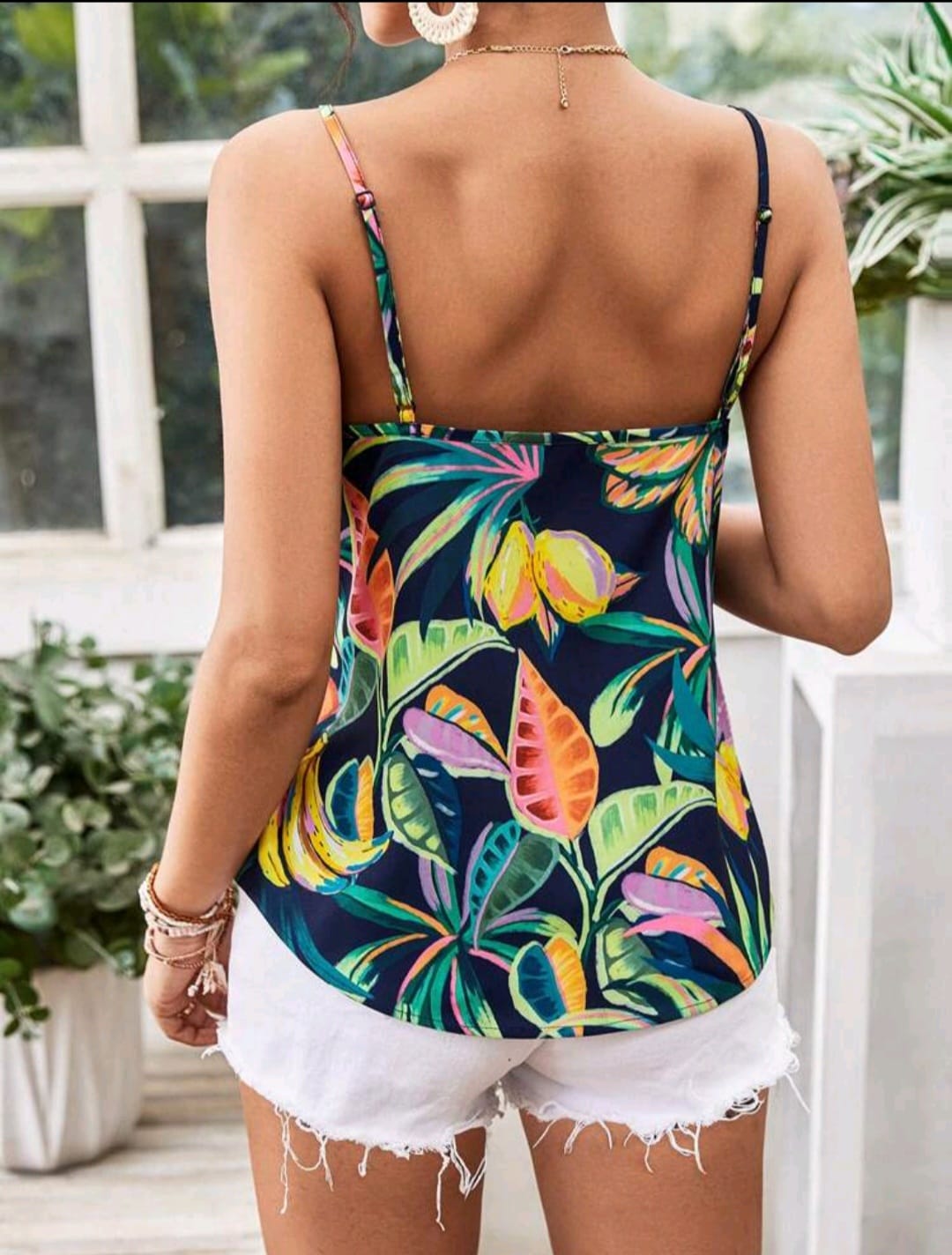 Top Tropical - No Stretch -  Talla XL