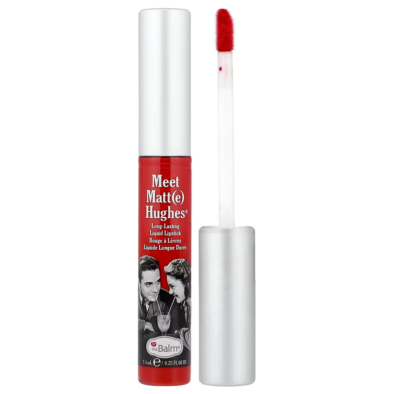 THE BALM Meet Matte Hughes in Loyal DEEP RED - FULL SIZE - Lip Matte