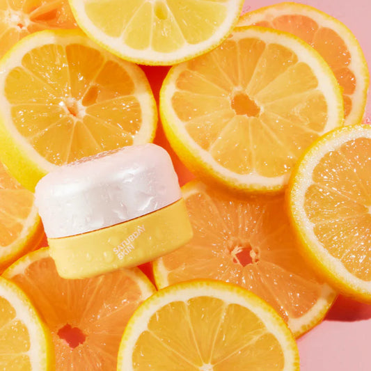 Saturday Skin Yuzu Vitamin C Bright Eye Cream 15ml - Crema para Ojos de Vitamina C.- Producto Coreano