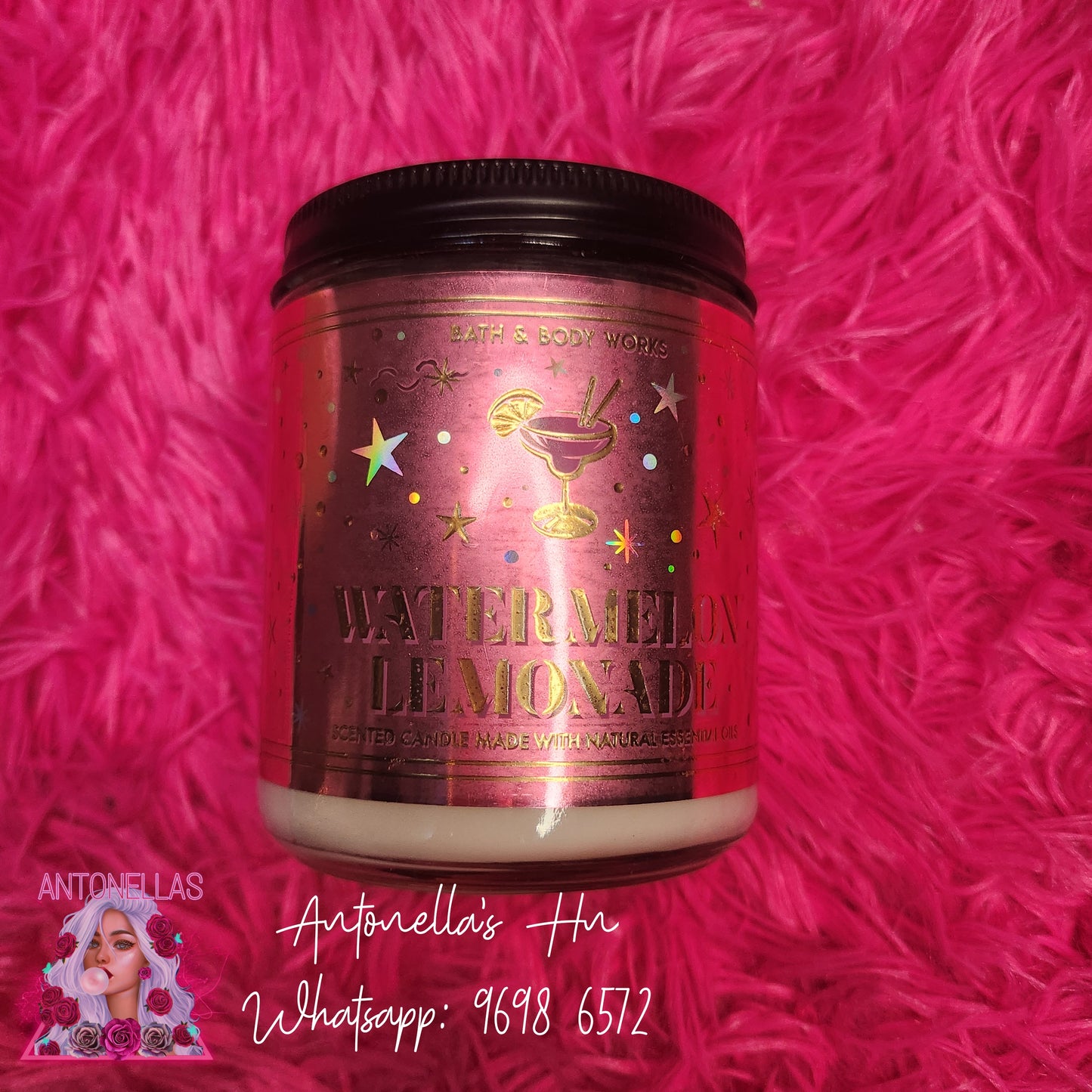 Bath & Body Works 1 Wick Candle WATERMELON LEMONADE