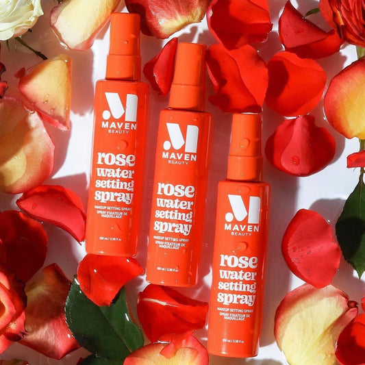 Maven Beauty Rose Water Setting Spray 100ml-  Fijador de Maquillaje a base de Rosas