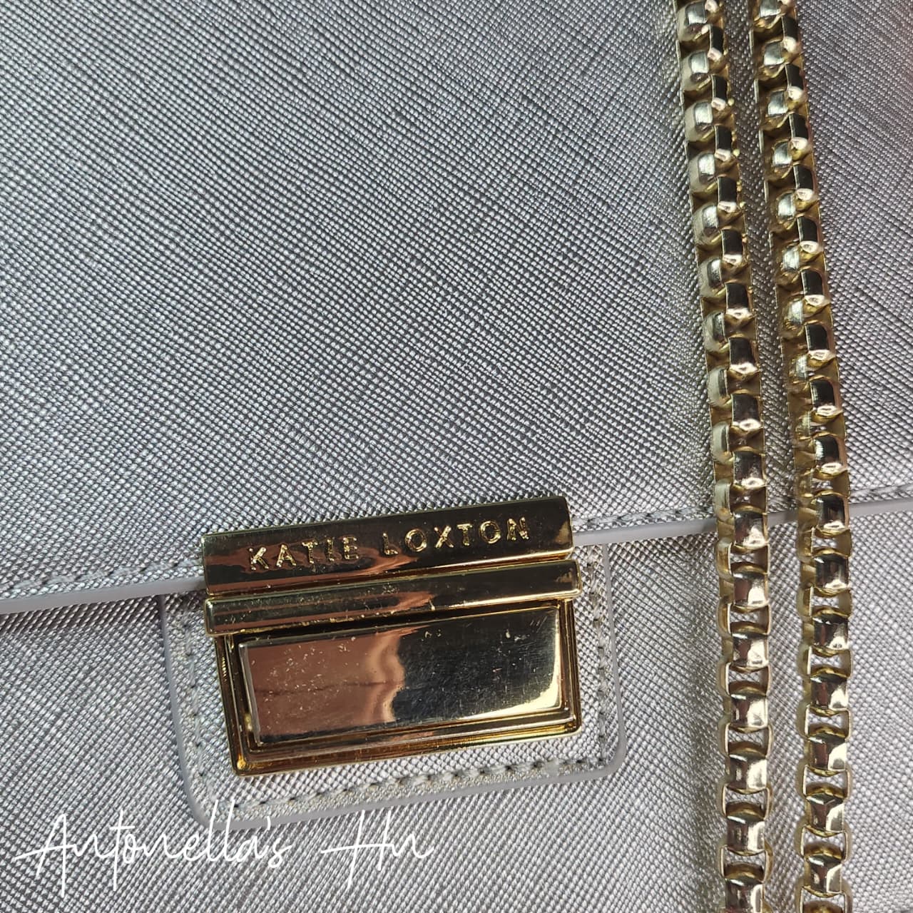 Katie Loxton Anya Bolso - Clutch Plateada