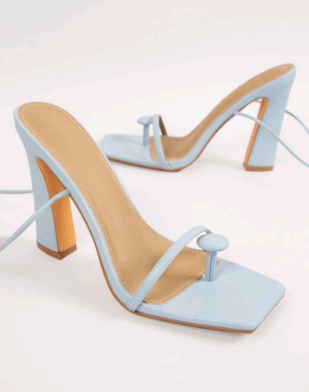 Sandalias Azul Cielo - Talla 6.5