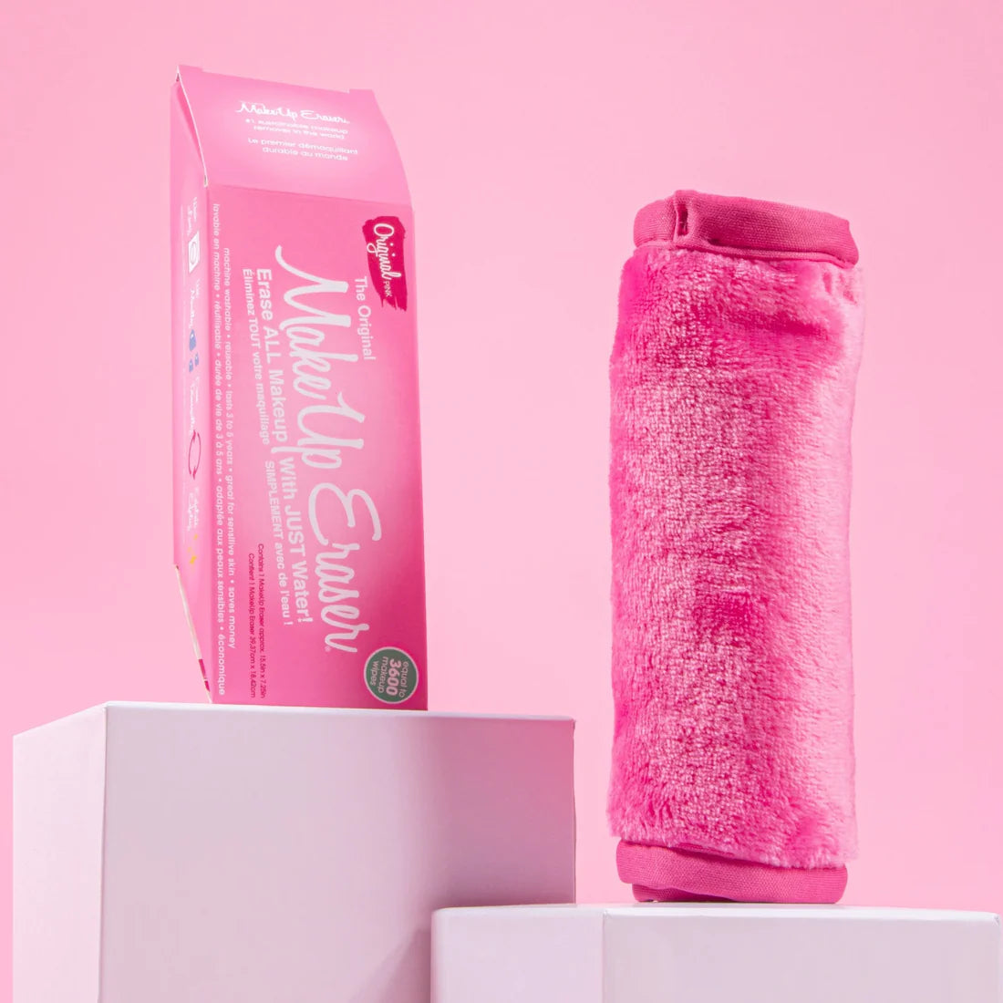 MakeUp Eraser The Original - also erase Waterproof - Borrador de Maquillaje solo con Agua - Tambien Maquillaje Contra el Agua