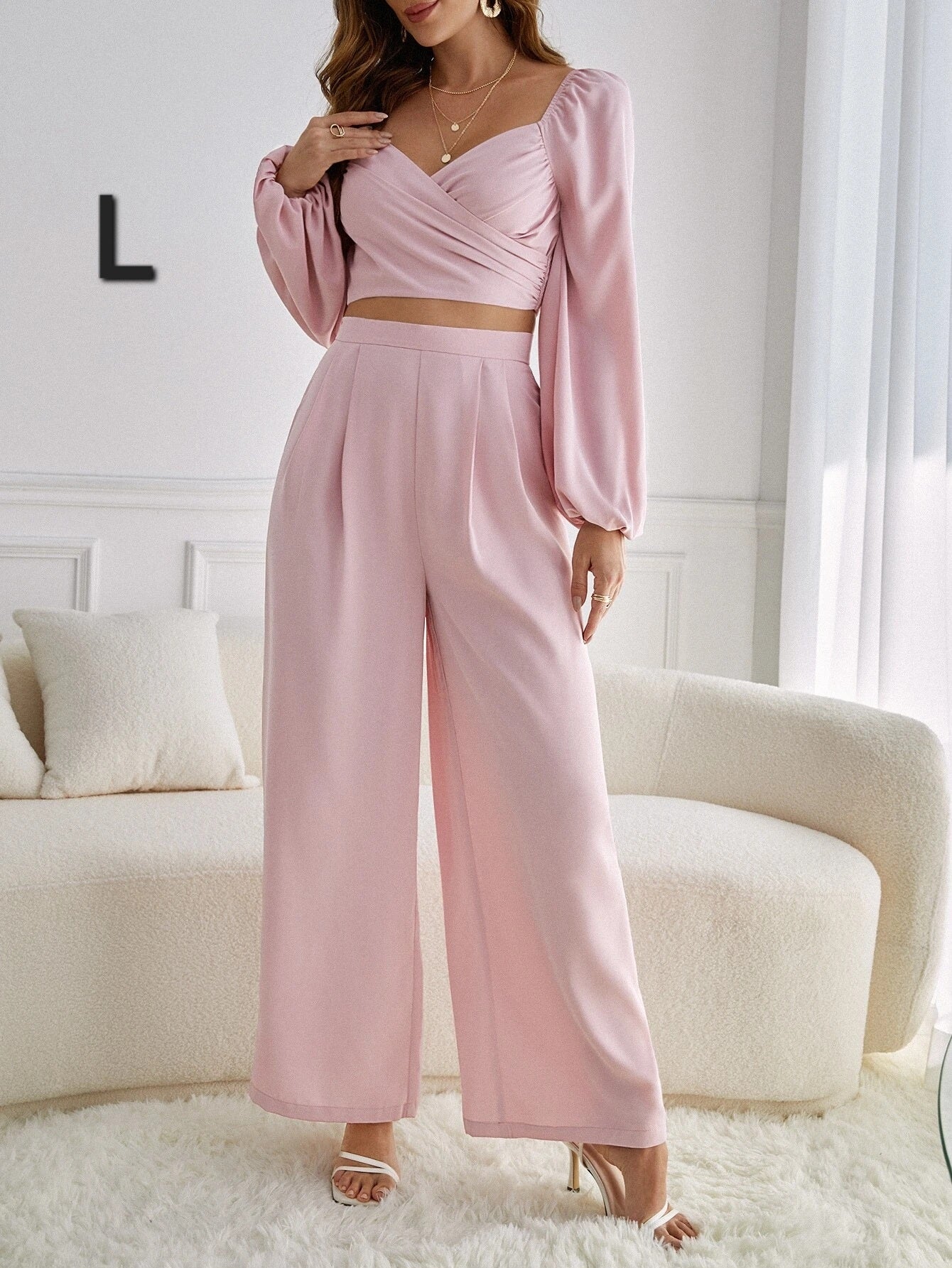 Coordinado Rosa - No Stretch - Talla L