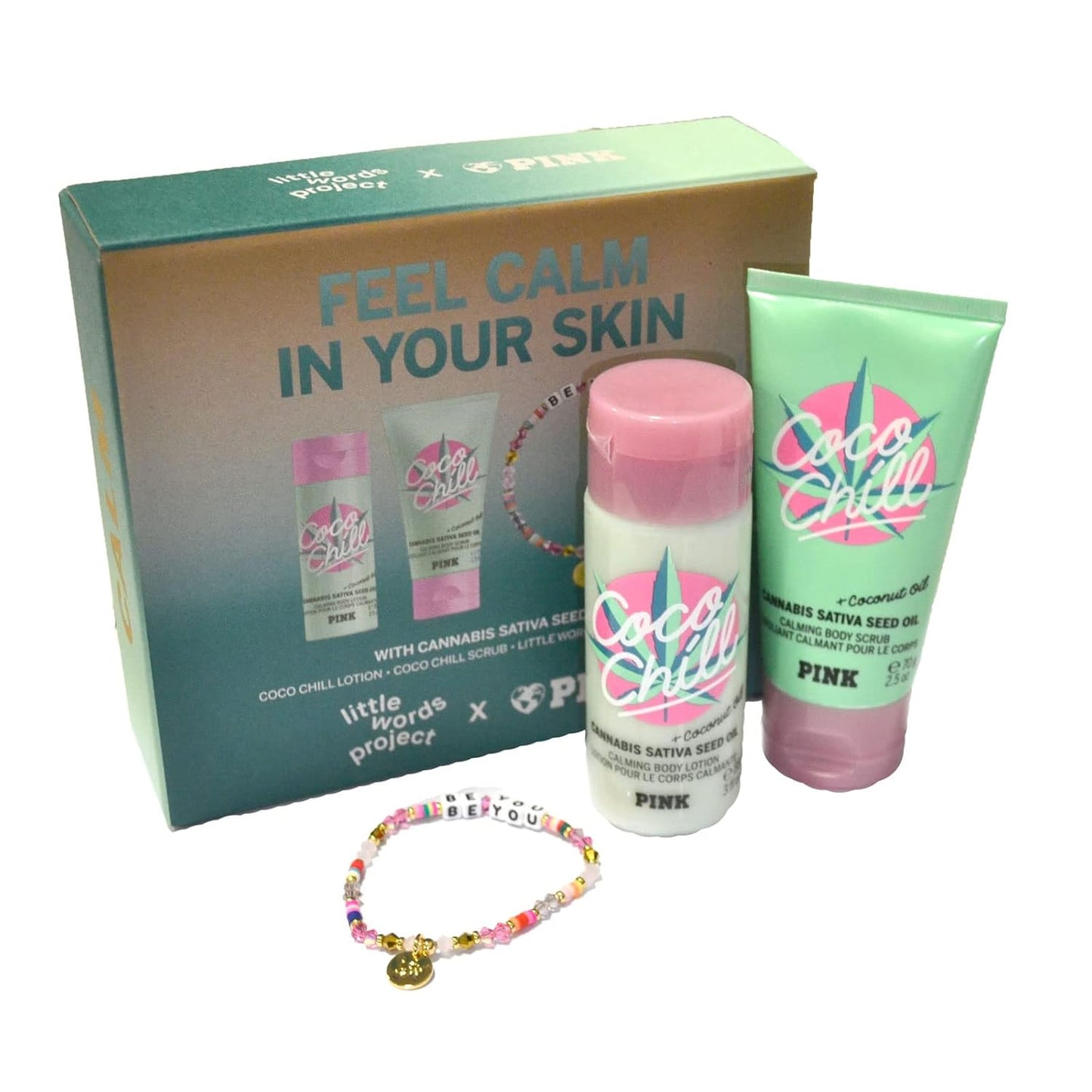 Victoria´s Secret Set Mini Scrub & Crema COCO CHILL PINK