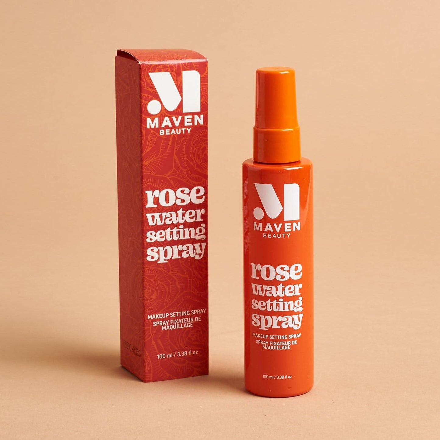 Maven Beauty Rose Water Setting Spray 100ml-  Fijador de Maquillaje a base de Rosas